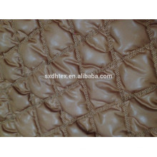 diamond embroidery quilting fabric for winter garment